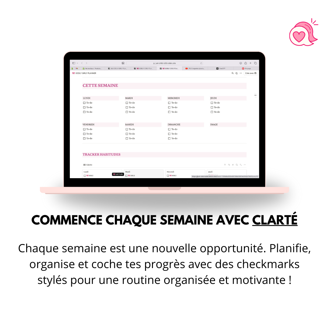 LE GODLY PLANNER : Ton outil essentiel pour une année alignée et inspirée