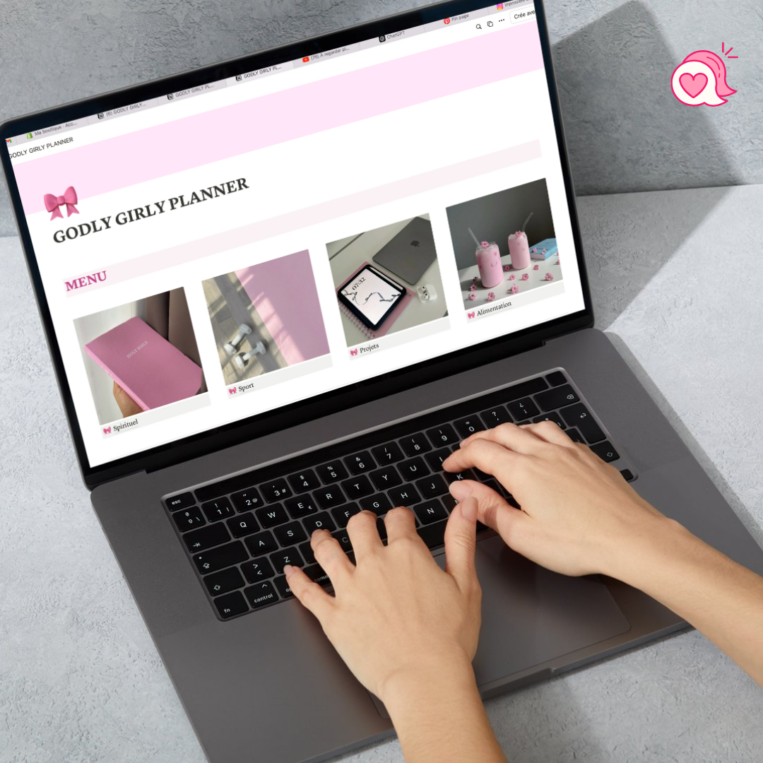 LE GODLY PLANNER : Ton outil essentiel pour une année alignée et inspirée