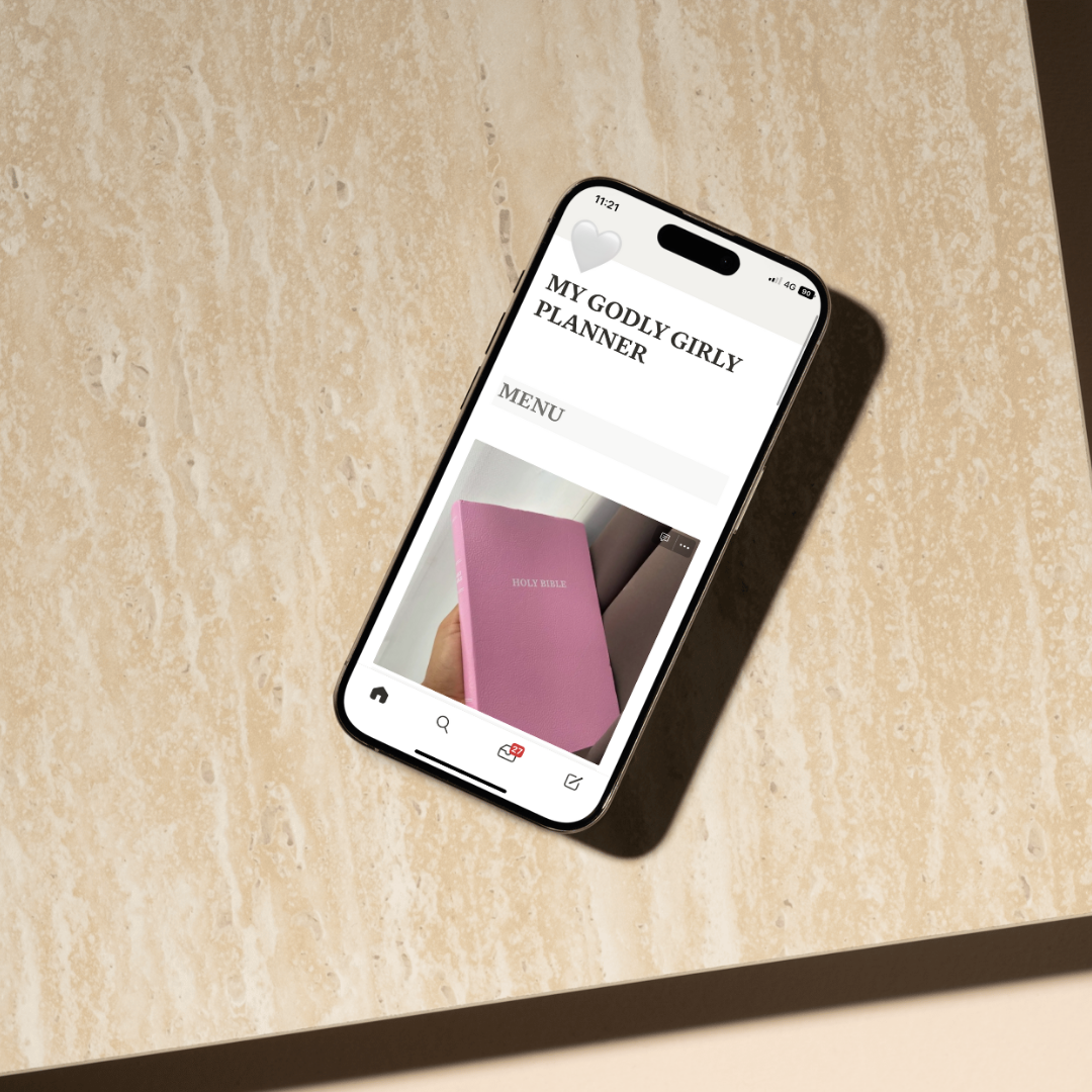 LE GODLY PLANNER : Ton outil essentiel pour une année alignée et inspirée