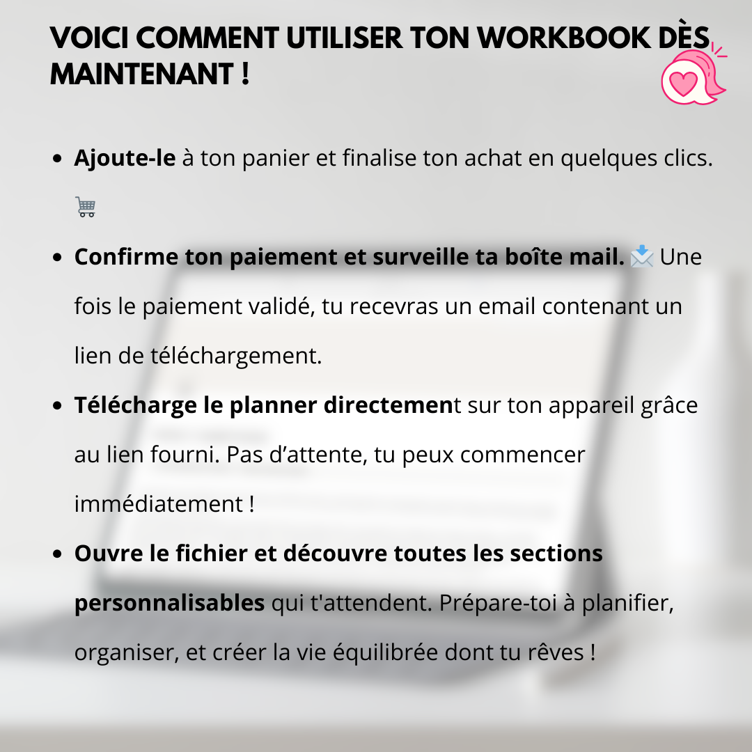 (WORKBOOK) GODLY AMBITION ✨ - 30 jours pour transformer tes rêves en ambition divines