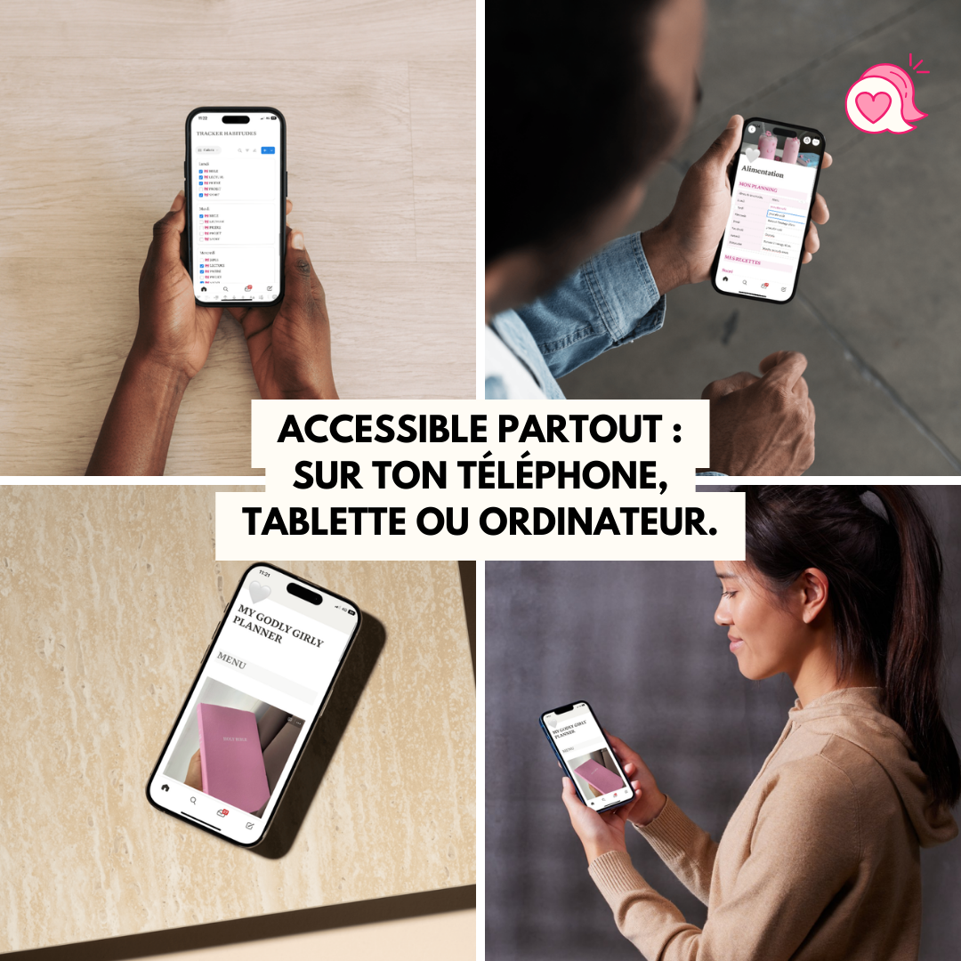 LE GODLY PLANNER : Ton outil essentiel pour une année alignée et inspirée